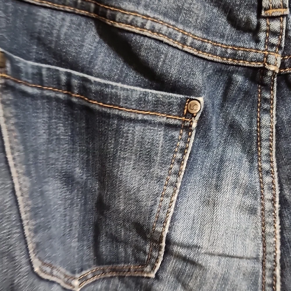 LC Lauren Conrad Blue Skinny Jeans Classic Style - Picture 13 of 14